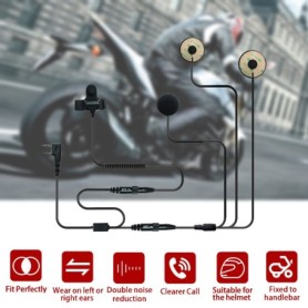 Auricular para moto 2 pines