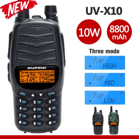 Radio Baofeng Uv-X10 10w