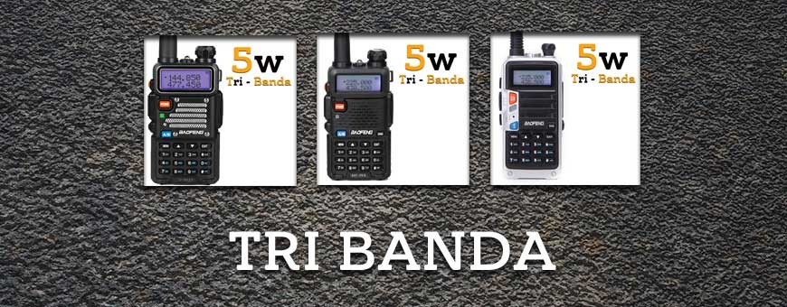 Radios Baofeng Tri Banda
